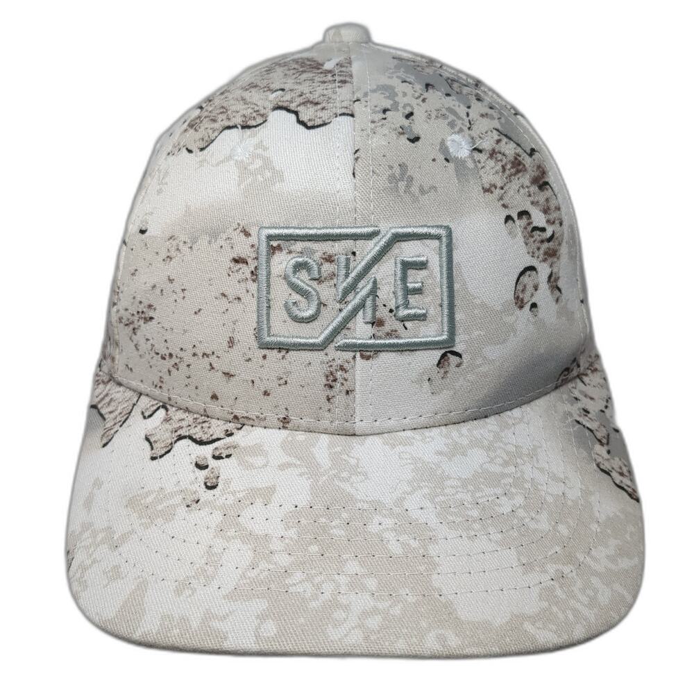 She Outdoor Snapback Cap Multi One Size Adjustable Embroidered Camo Vented Holes